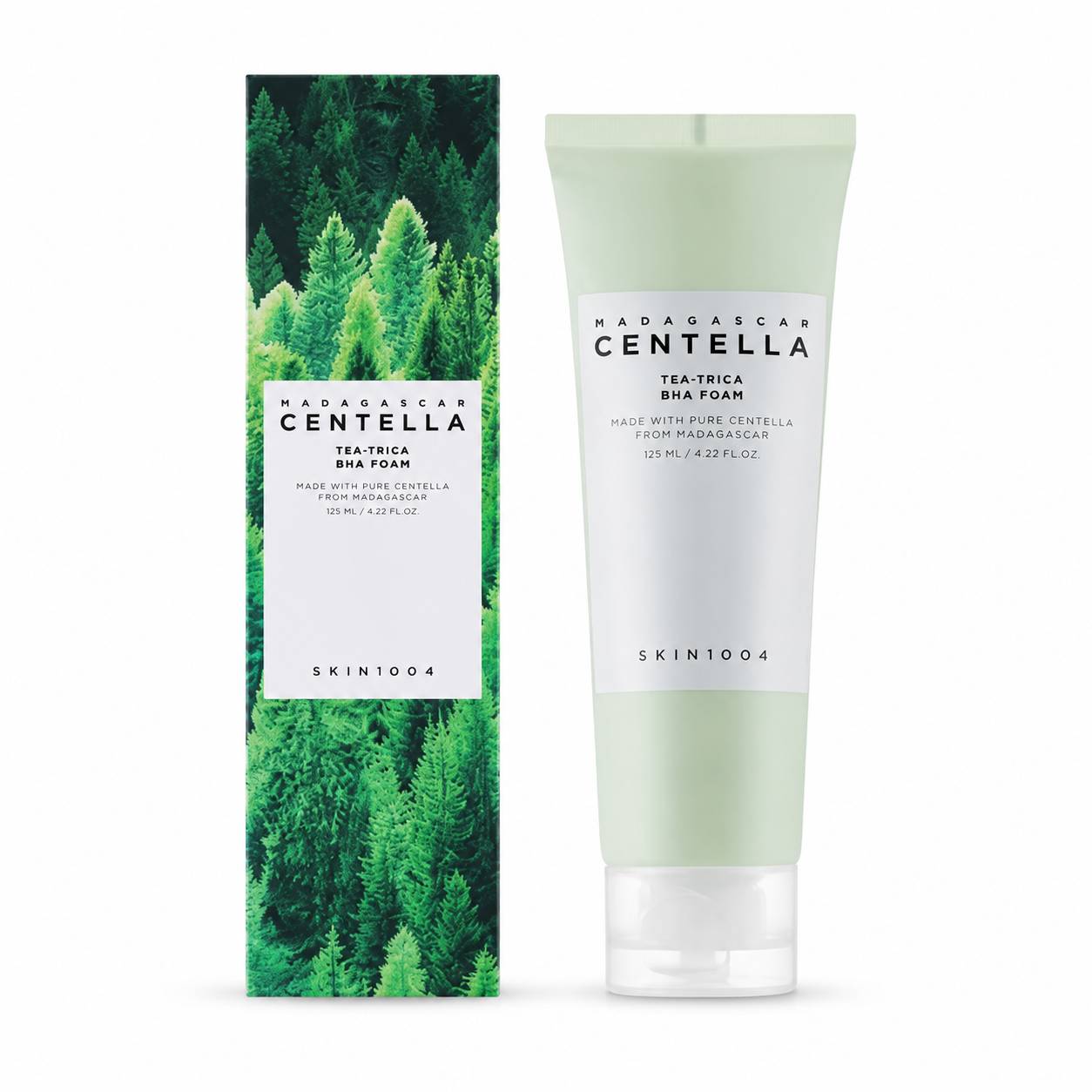فوم شستشوی تخصصی سنتلا ضد جوش و کنترل‌کننده چربی Centella Tea-Trica BHA اورجينال