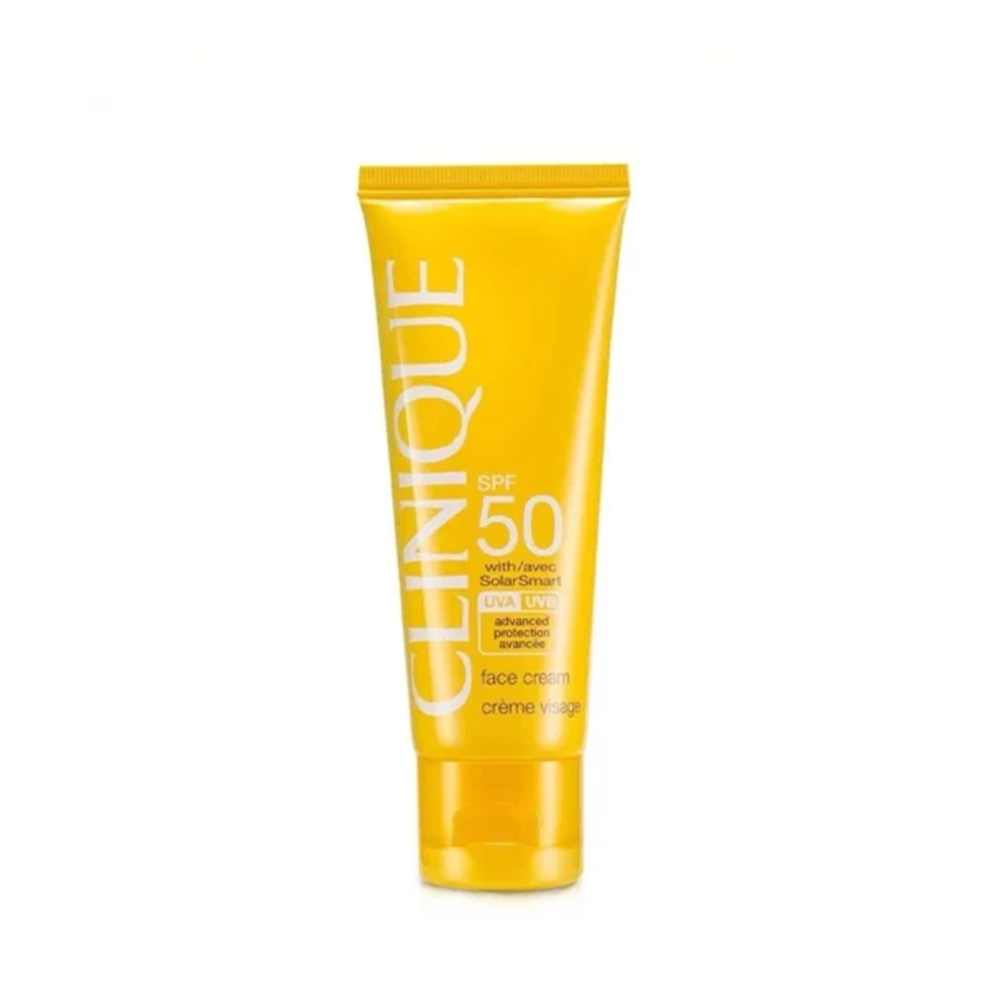 ضد آفتاب جوانساز و ضد چروک کلینیک CLINIQUE مدل سولار اسمارت spf 50 اورجینال
