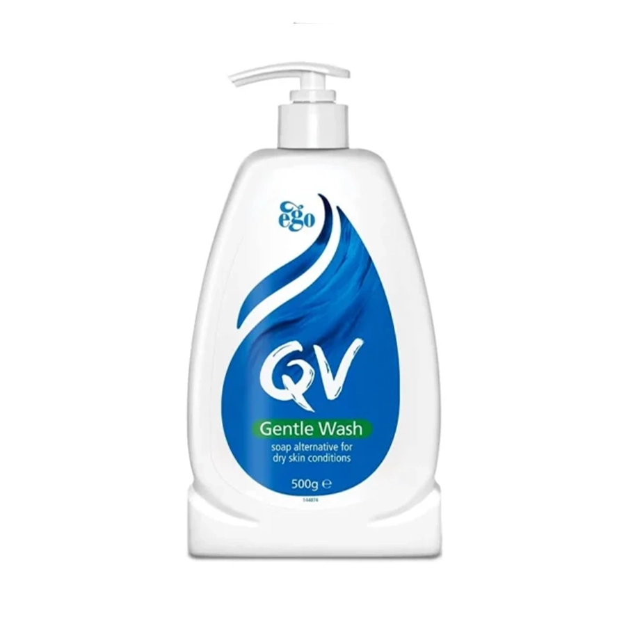 شوینده پوست خشک و حساس کیووی_QV مدل Gentle wash اورجینال